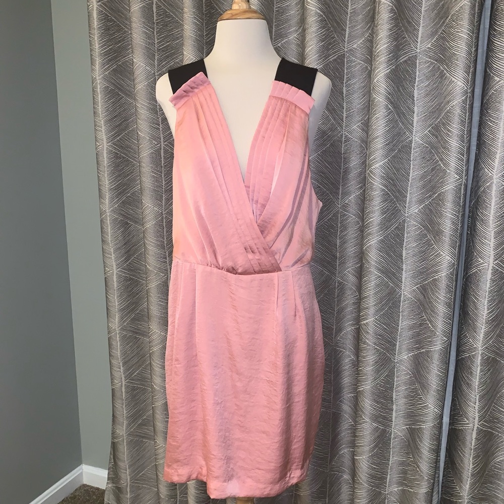 BCBGeneration Blush Rose Pink Dress Women size 12